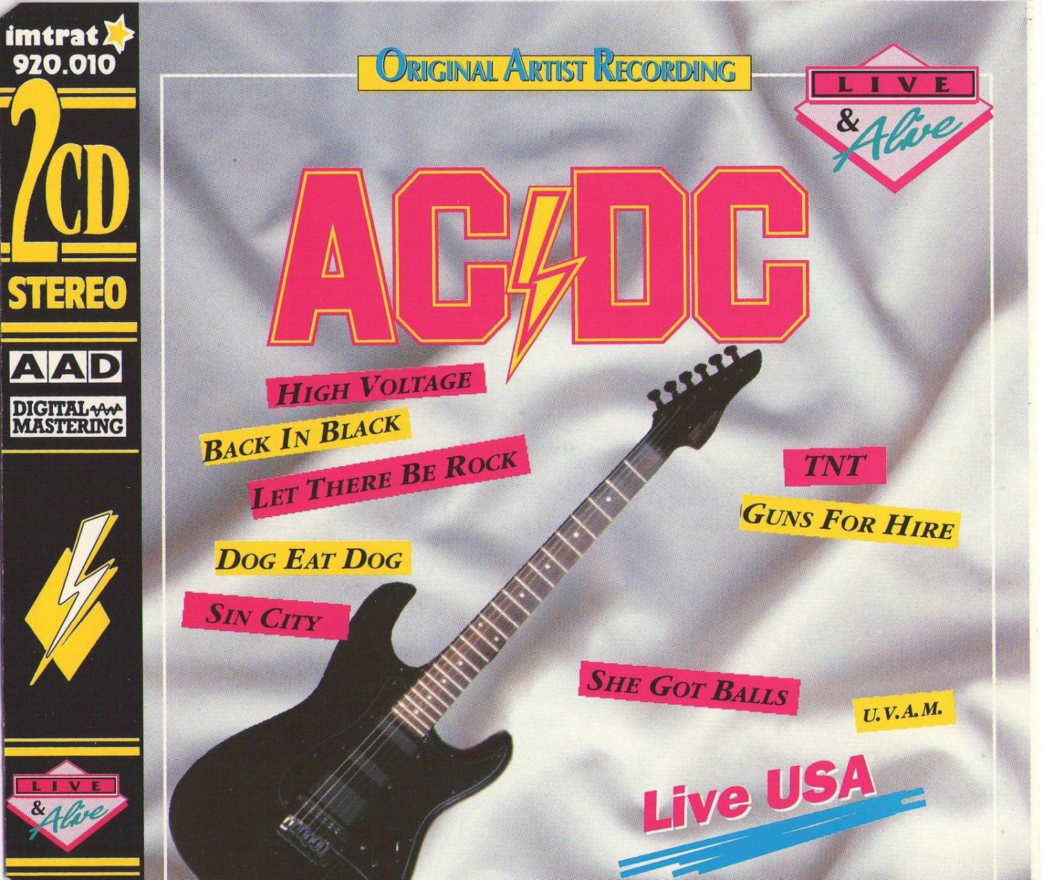 AC-DC CD - Live USA