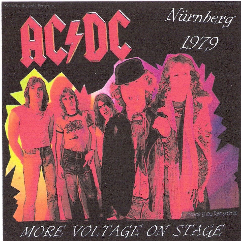 AC-DC CD - More Voltage On Stage