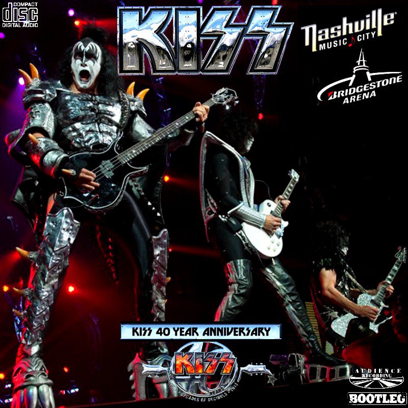 KISS CD - NASHVILLE 2014