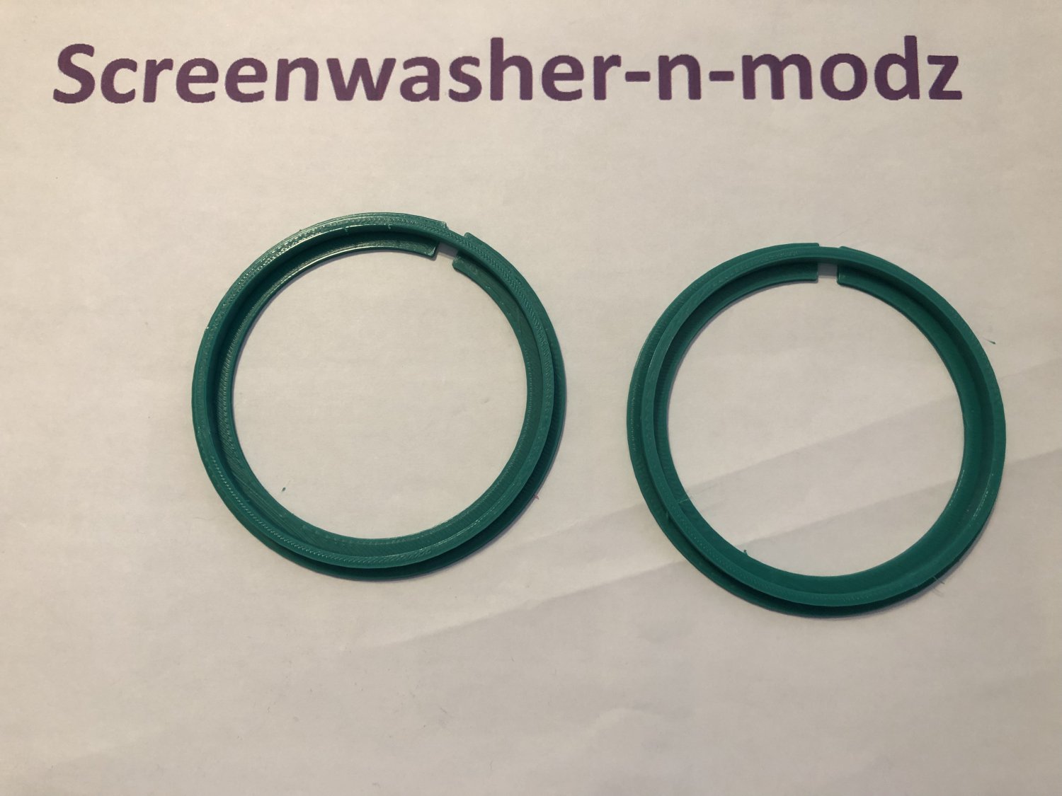 Fiesta st180 halo ring 70 mm insert dark green