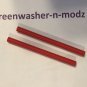 Tie Bar Rod, Splitter Strut 150mm support covers Red