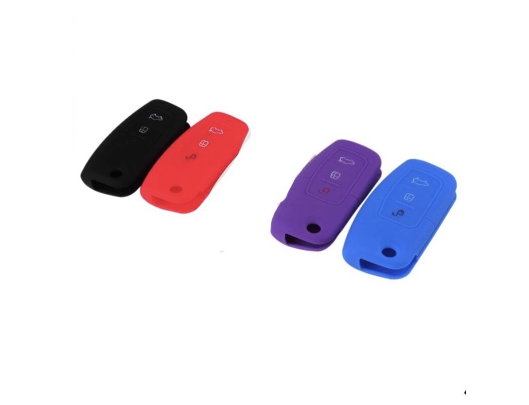 Ford Fiesta or focus flip keyfob silicone cover different colours