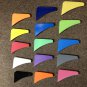 Fiesta st180 rear diffuser fins SET1 many colours