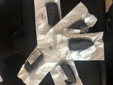 Ford Fiesta focus silicone flip key cover black