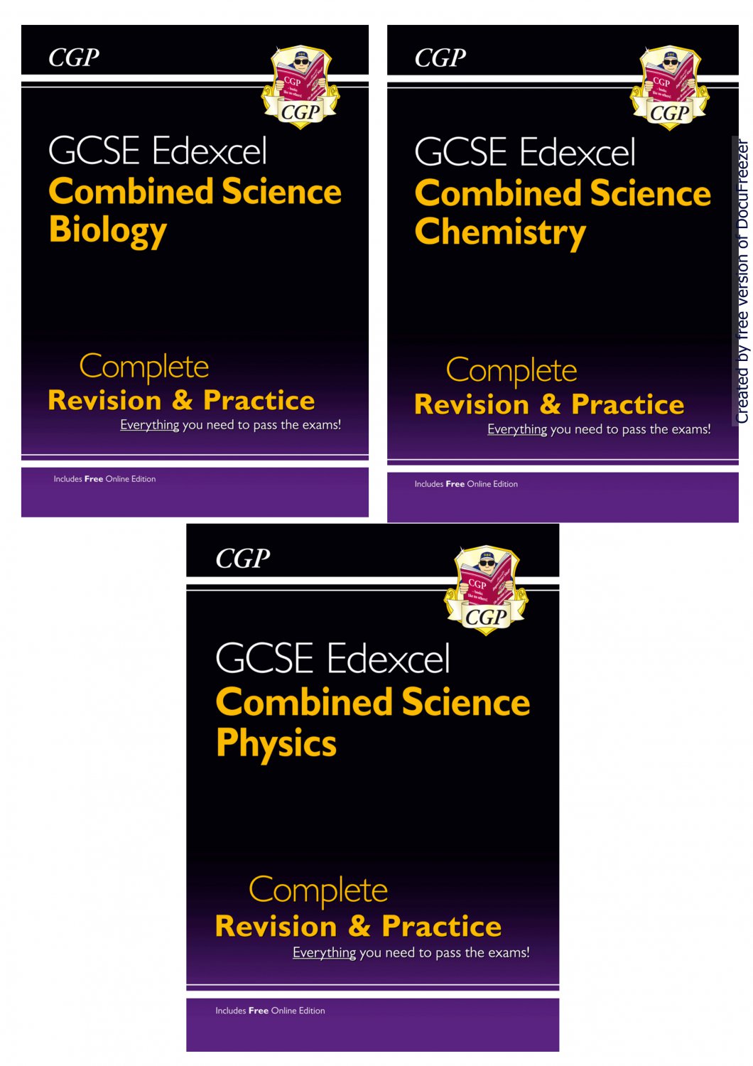 EDEXCEL COMBINED SCIENCE REVISION & PRACTICE WORKBOOK PHYSICS CHEMISTRY ...