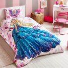 DISNEY PRINCESS DREAM CARTOON CHARACTER SINGLE TWIN 100% COTTON DUVET COVER QUILT COVER BEDDING SET