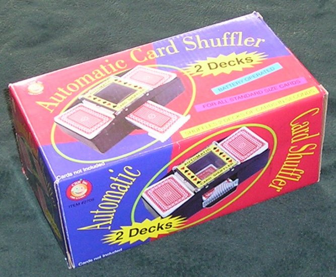 2 Deck Automatic Card Shuffler By CHH Games