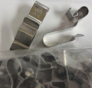 Wiley Electronics Stainless Steel Cable Management Clip for Enphase AC Trunk Cable ACC-R2 Bag of 100