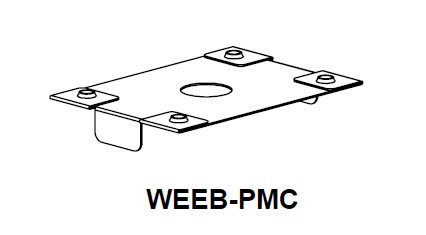 Wiley Electronics WEEB-PMC Grounding Clip for ProSolar RoofTrac or AEE