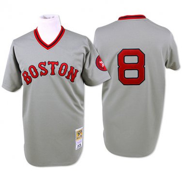 red sox grey jersey