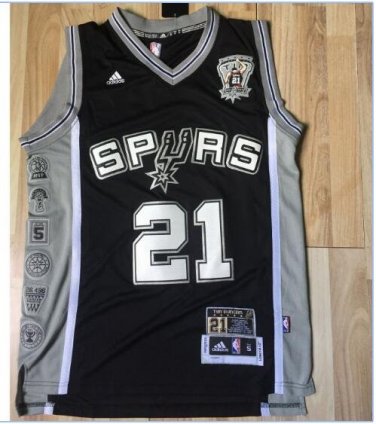 tim duncan stitched jersey