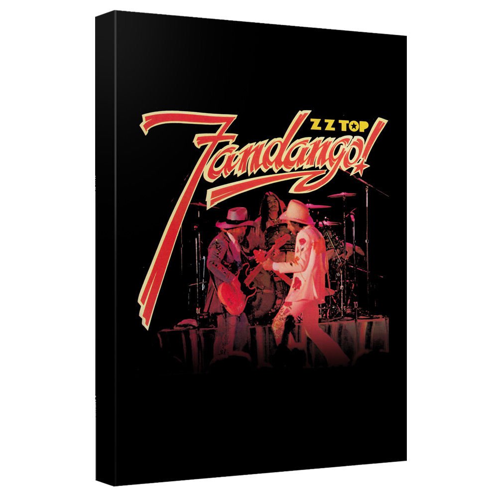 ZZ TOP FANDANGO COVER ART CANVAS WALL ART