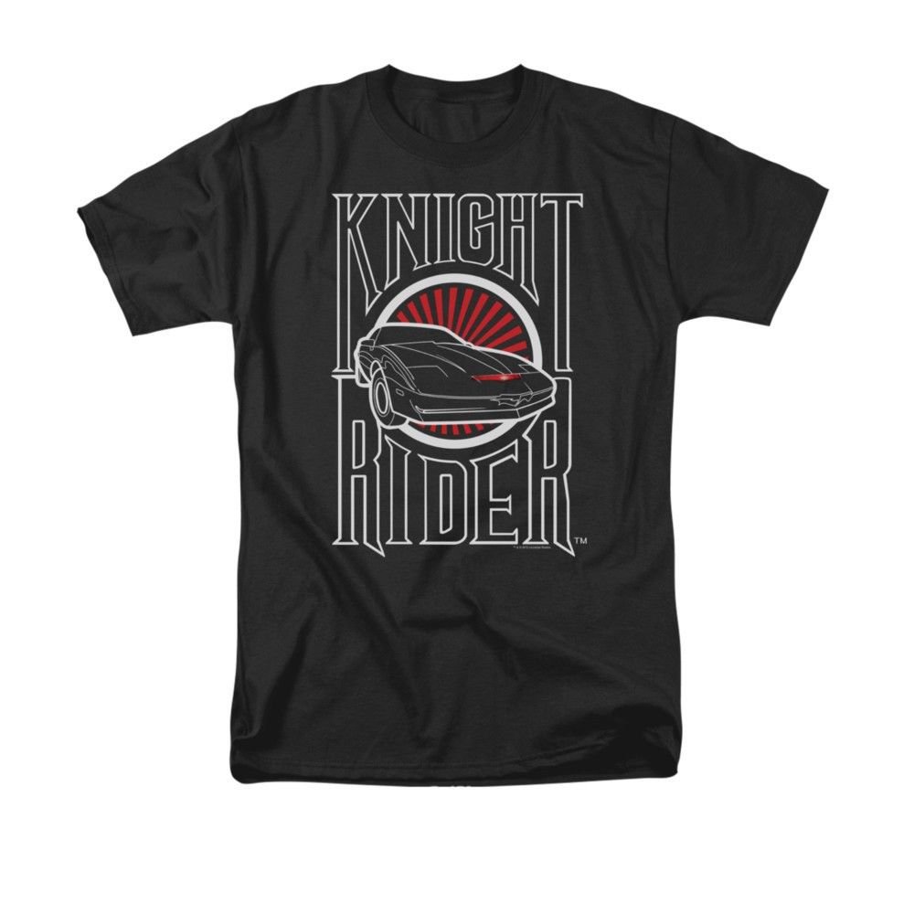 KNIGHT RIDER LOGO Officially Licensed Men's Graphic Tee Shirt SM-5XL