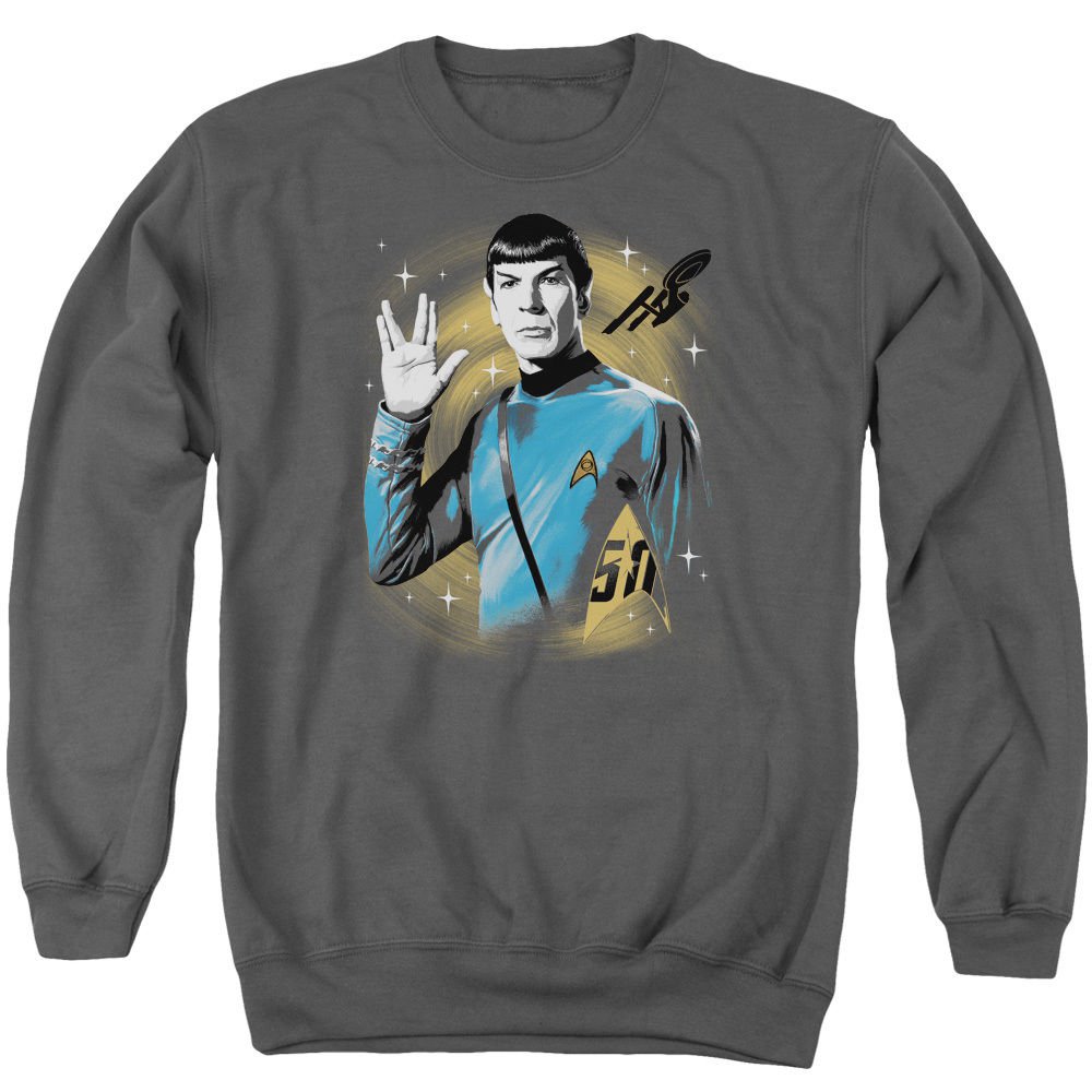 STAR TREK SPACE PROSPER Pullover Crewneck Sweatshirt SM-3XL