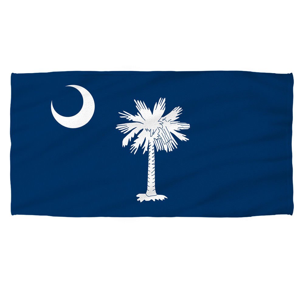 SOUTH CAROLINA FLAG Beach Towel 30