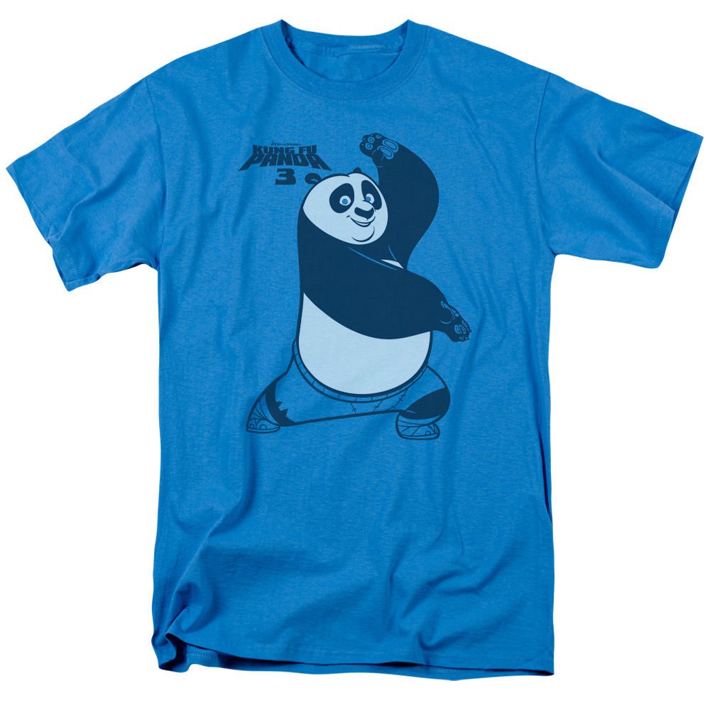 Kung Fu Panda 3 Fighting Stance Licensed Mens Graphic Tee Shirt Sm 5xl 