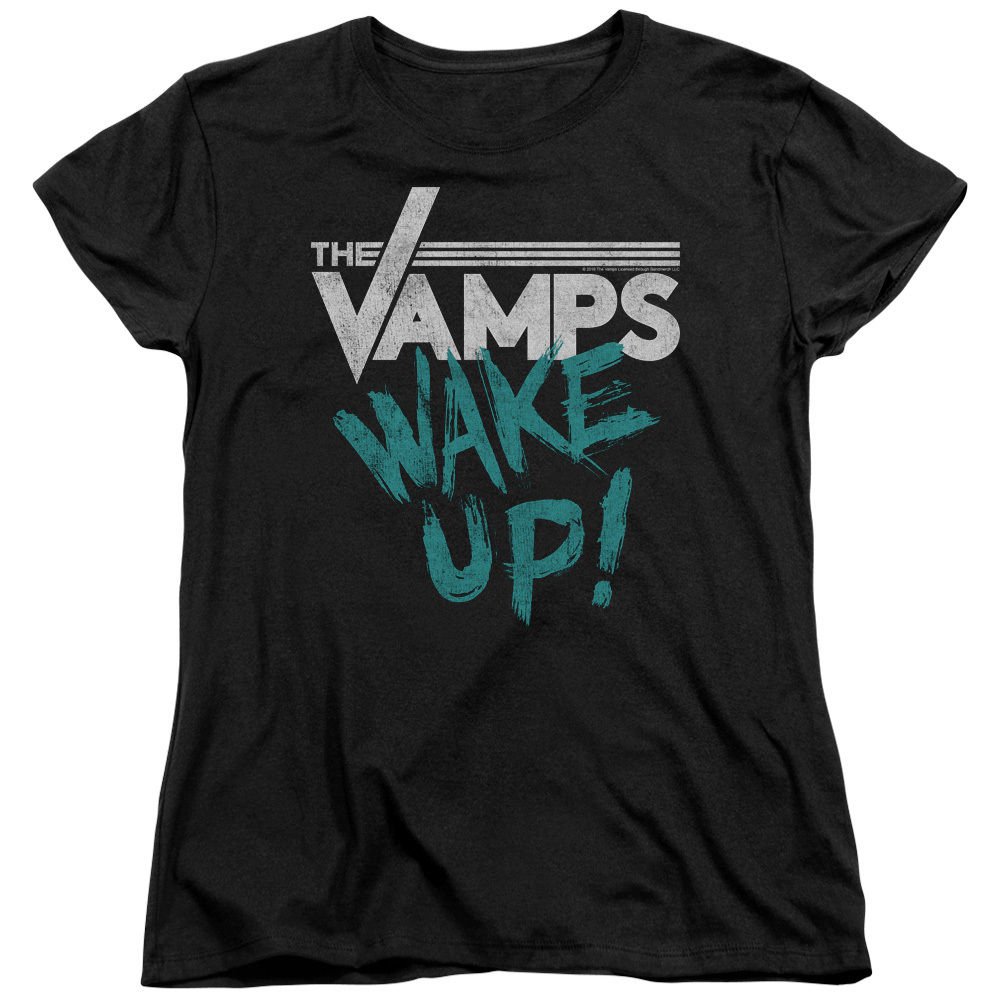 THE VAMPS WAKE UP Licensed Women's Graphic Band Tee Shirt SM2XL