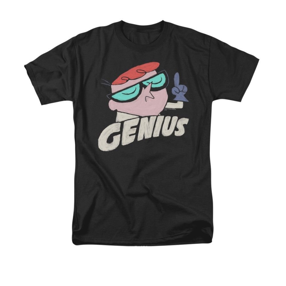 Dexters Laboratory GENIUS Licensed Adult Men's Graphic Tee Shirt SM-3XL