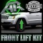 2006-2010 Jeep XK Commander 2" Front Leveling Lift Kit 4X2 4X4 Black