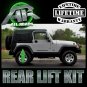 3" Front + 3" Rear Lift Kit 97-06 Jeep Wrangler 4WD 4X4 + Transfer Case Drop Kit
