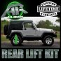 3" Front + 3" Rear Lift Kit 97-06 Jeep Wrangler 4WD 4X4 + Transfer Case Drop Kit