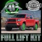 For Toyota Tacoma 05-19 Complete Lift Level Kit Billet 3" Front + 1.5" Rear 4X4