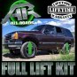 Ford Explorer 1991-1994 Complete Leveling Lift Kit: Front 2" Rear 2" 4WD 4X4