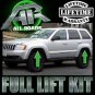 3" Front + 2" Rear Full Lift Level Kit 2005-2010 Jeep WK Grand Cherokee 4WD 2WD