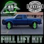 Complete Full Leveling Lift Kit: Front 2" Rear 2" Inch 1983-1996 Ford Ranger 2WD