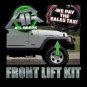 2" F + 2" R Full Lift Level Kit Sahara SE Sport 1997-2006 Jeep Wrangler TJ 4WD