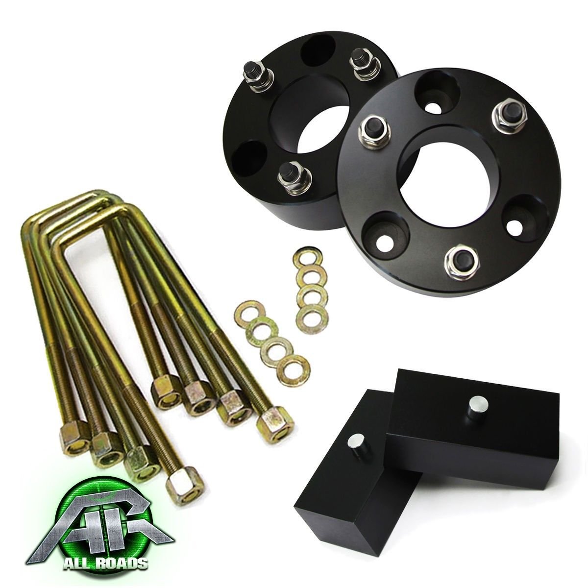 3" Front 2" Rear Leveling Lift Kit 2007-2019 Silverado Sierra 1500 Z71 4wd