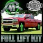 3" Front 2" Rear Leveling Lift Kit 2007-2019 Silverado Sierra 1500 Z71 4wd