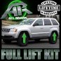 05-10 Jeep Grand Cherokee WK 3" Front + Rear Full Complete Leveling Lift Kit