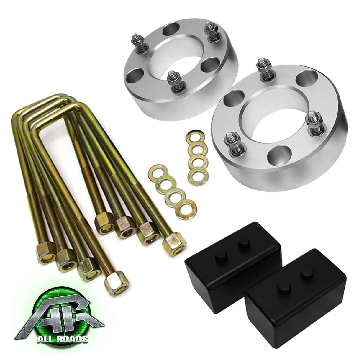 2004-2019 F150 Ford 4X2 2WD 3" Front + 3" Rear Lift Suspension Leveling Kit