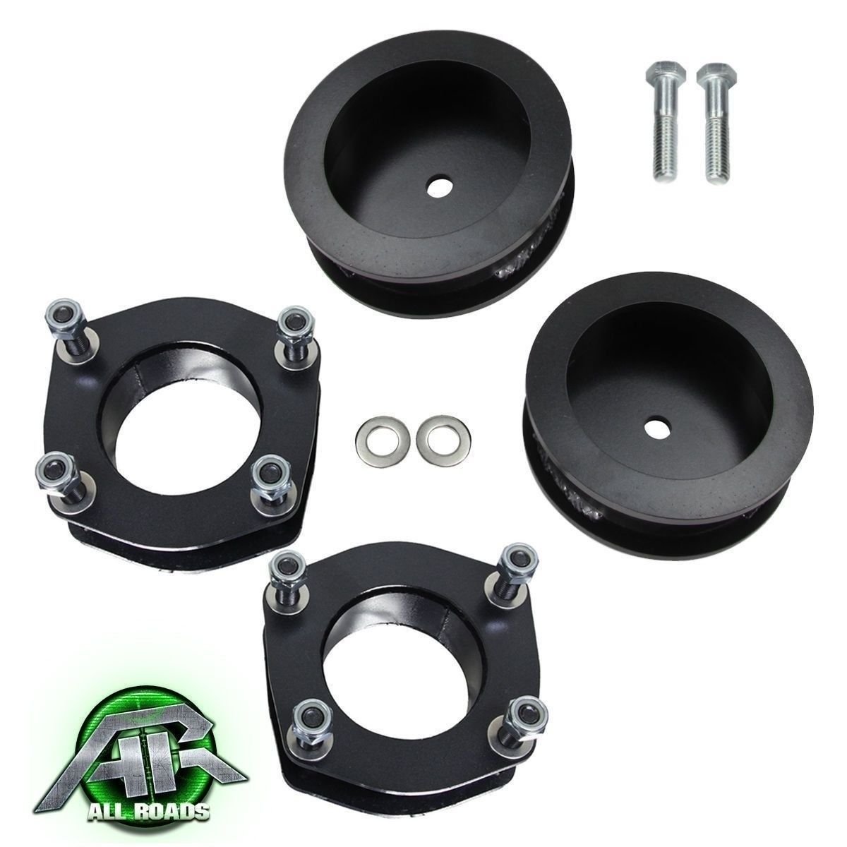 Complete 2.5" Front + 2" Rear Level Lift Kit 2006-2010 Jeep XK Commander 4X2 4X4