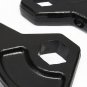 1-3" Adj Front + 2" Rear Complete Level Lift Kit 1997-2004 Dodge Dakota 4WD 4X4