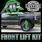 3" Front Leveling Lift Kit 2002-2006 Chevrolet Avalanche 1500 4wd Classic