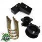 2" Front 2" Full Rear Leveling Lift Kit 03-13 Dodge Ram 2500 3500 4" Axle