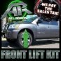 04-19 Nissan Titan Aluminum 2.5" Front Lift Level Kit Fits 2WD 4WD Nismo Black