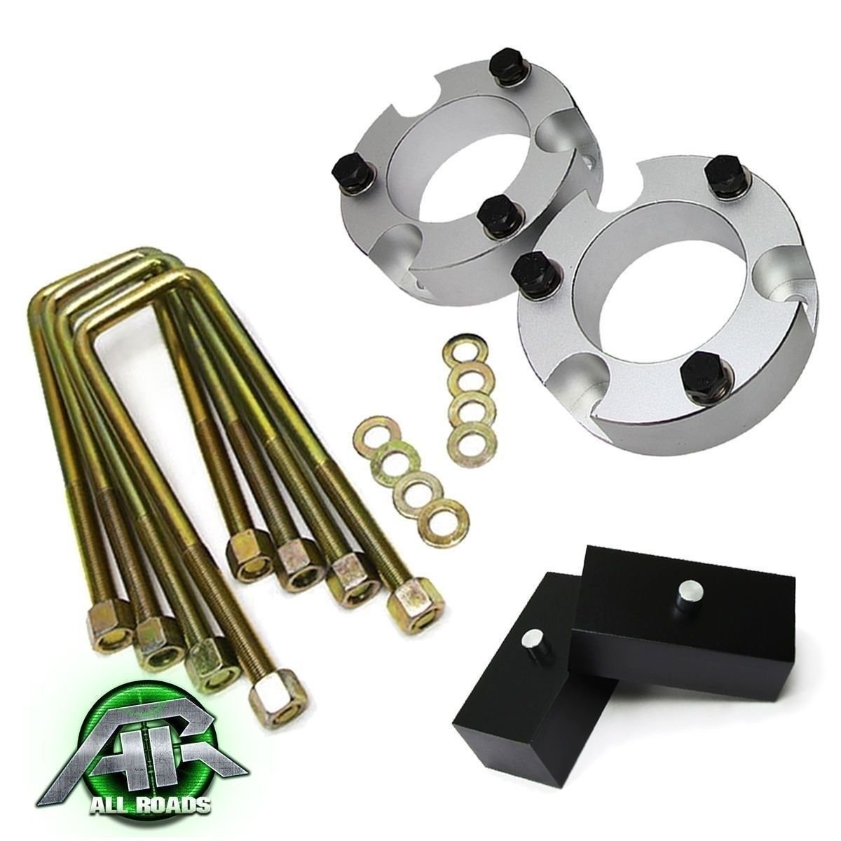 2009-2012 Suzuki Equator 3" Front + 2" Rear Complete Leveling Lift Kit 2WD 4WD