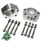 Fits 84-95 Toyota IFS 2" Front Lift Level Silver Kit 4Runner T100 Pickup 4WD