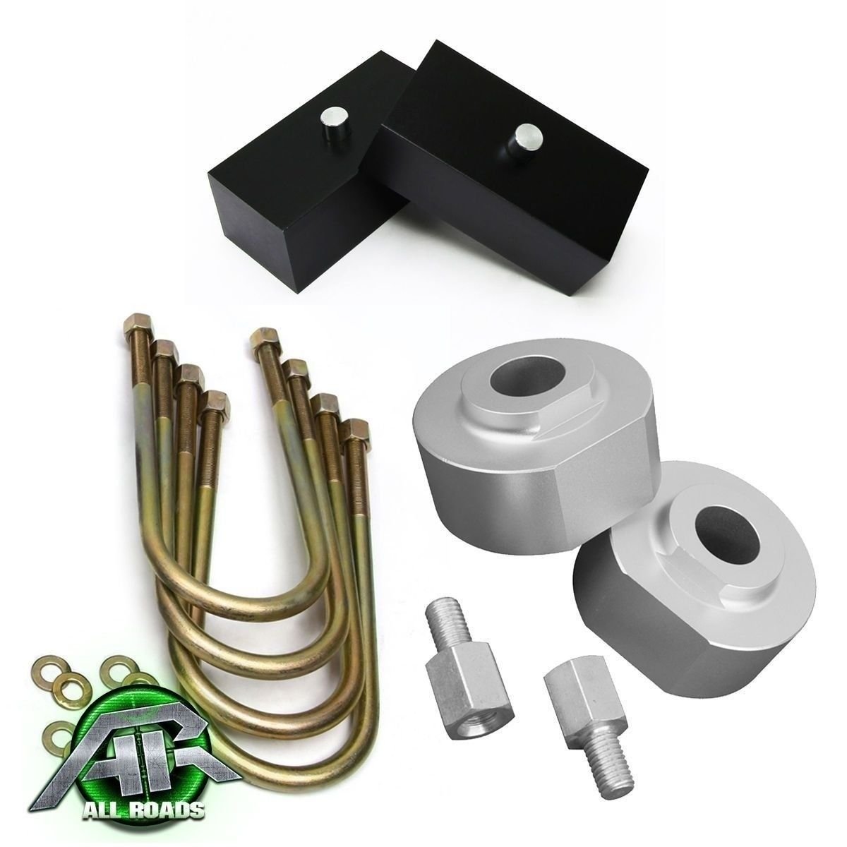 Complete Leveling Lift Kit: Front 2" + Rear 2" Inch 91-94 Ford Explorer 2WD ONLY
