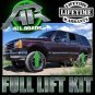 Complete Leveling Lift Kit: Front 2" + Rear 2" Inch 91-94 Ford Explorer 2WD ONLY
