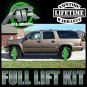 3" + 1" Full Leveling Lift Kit 00-06 Chevy GM Suburban 1500 4WD + Extenders