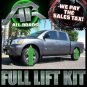 Black 3" Front Level Lift Kit FOR 2004-2019 Nissan Titan w/ Add-A-Leafs 2WD 4WD