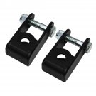 2005-2019 Ford F250 F350 Super Duty Front Black Shock Extender Brackets 4WD