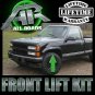 88-99 Chevy GMC K1500 4X4 4WD Front Adjustable Torsion Key Leveling Lift Kit