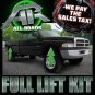 94-02 Dodge Ram 2500 3500 3.5" Front + 1" Rear Full Leveling Lift Kit 4" Axle
