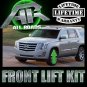 2007-2016 Cadillac Escalade 4X2 4X4 STEEL Lift Leveling Kit: 3" Front