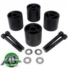 1997-2006 Jeep Wrangler TJ 3" Black Bump Stop Extender Kit 2WD 4WD